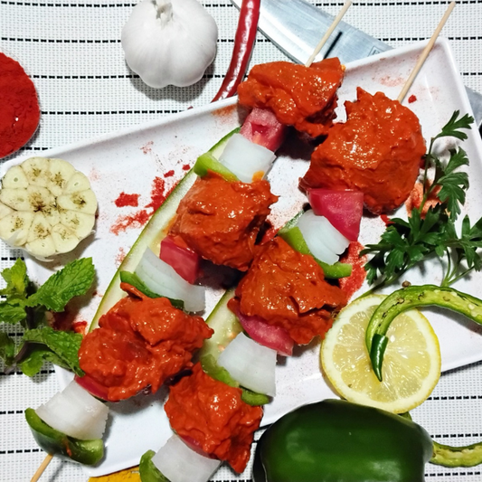 Marinated Boneless Chicken Breast Cubes - 500g