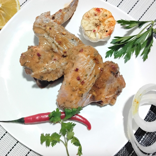 Marinated Whole Chicken Wings - 500g
