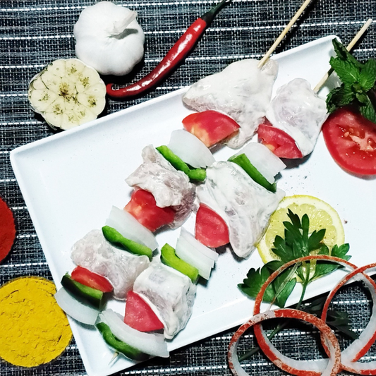 Marinated Boneless Chicken Breast Cubes - 500g