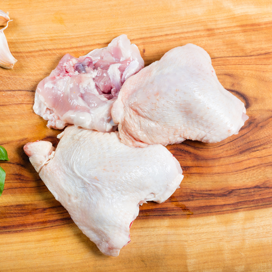 Fresh Chicken Thigh Skin-On Bone-In - 500g