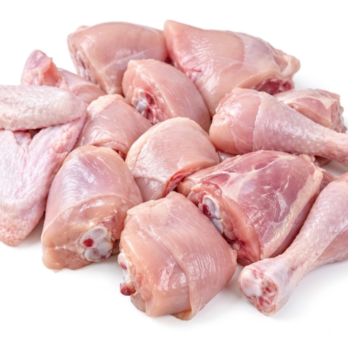 Fresh Chicken Curry Cut Skinless - 1kg