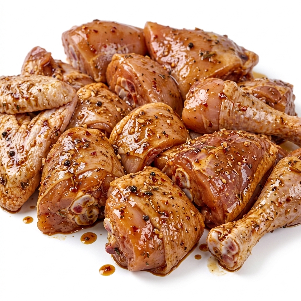 Marinated Chicken Curry Cut Skinless - 1kg