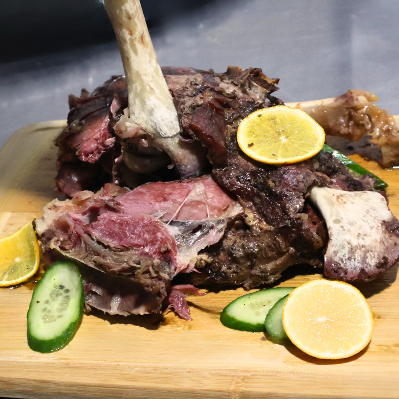 Lamb Leg Bone In Roasted
