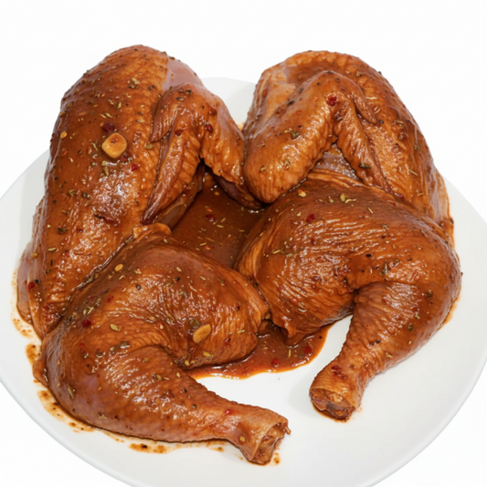 Marinated Whole Chicken 4 Cut Skin-On - 1kg