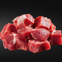 Mutton Cubes Bone In Cut