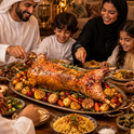 Whole Lamb Roasted