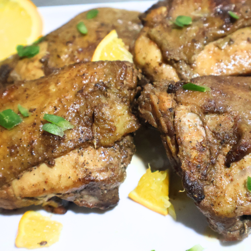 Chicken Thigh Bone In Roasted