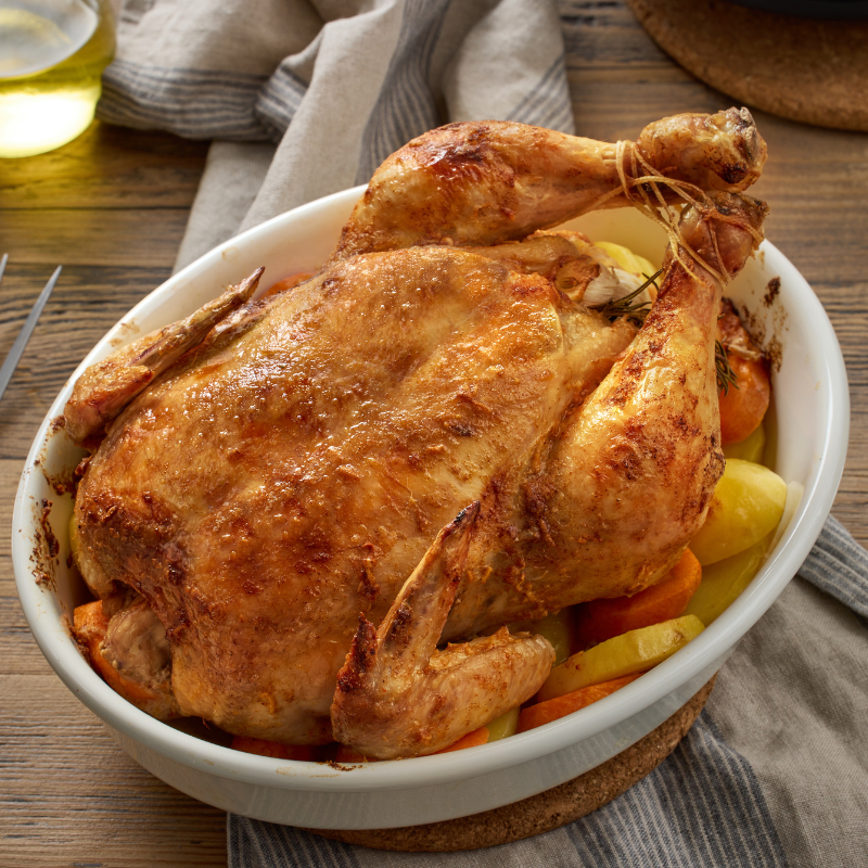 Whole Chicken Roasted